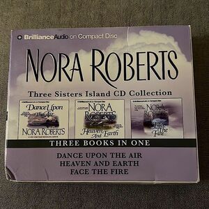 Nora Roberts “Three Sisters Island” CD Three Book Audiobook Collection!